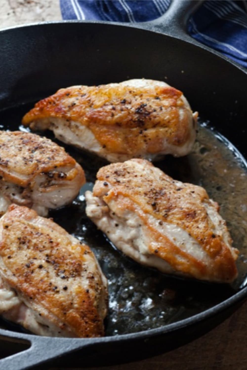 Elegant Yet Easy: Weeknight Roast Chicken with Mustard-Wine Pan Sauce
